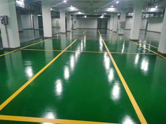 锦州南君天下地下停车场（自流平滚涂）