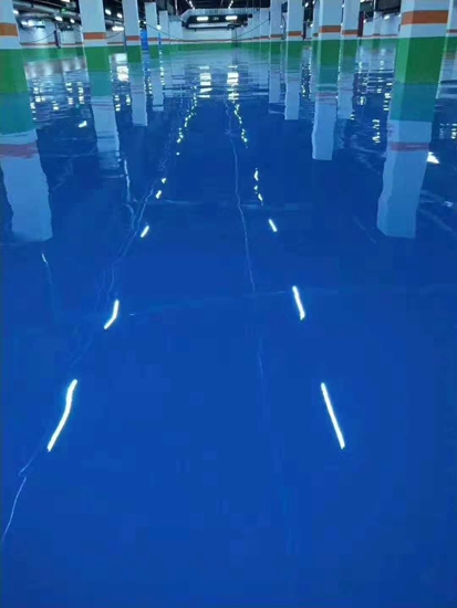 赤峰玉龙家园停车场聚氨酯树脂超耐磨地坪